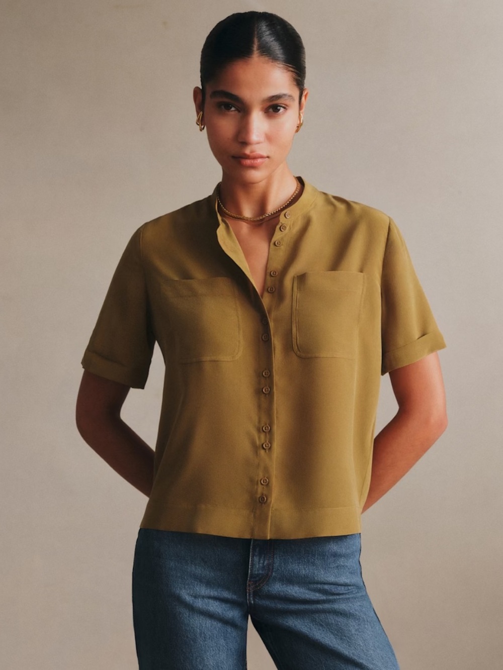 Sézane Maiana Shirt - Picture 2 of 10